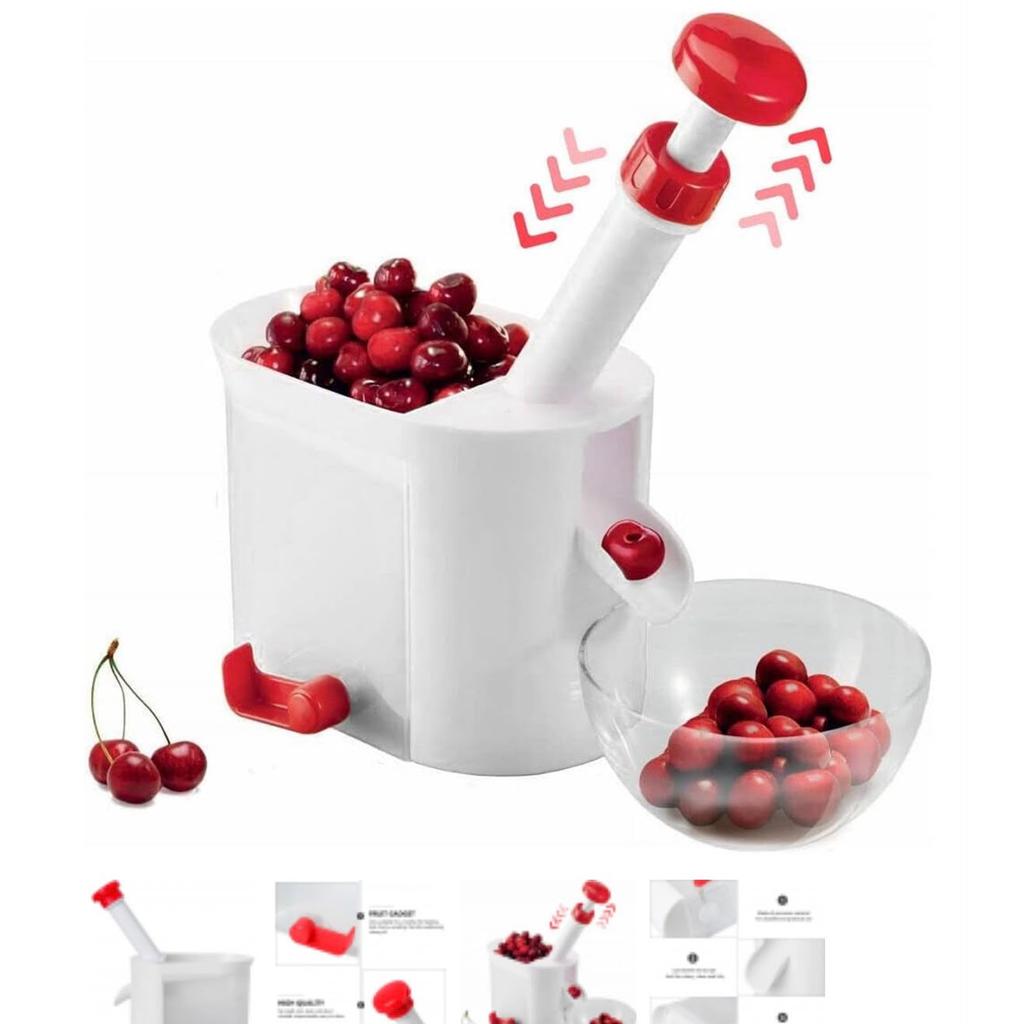 Fruit Corer for Small Fruits, Plastic Pitter, Easy to Handle Kitchen Tool