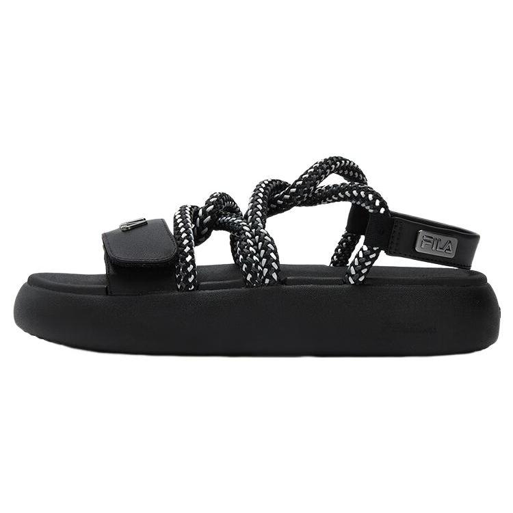 

New FILA Churro Beach Sandals Women s Black F12W321402FBS 36