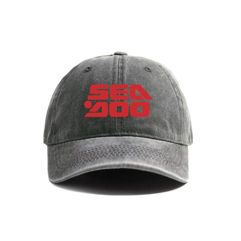 Sea Doo Unisex Cap Distressed Hats Seadoo Baseball Caps Unisex Retro Outdoor Summer Adjustable Hats MZ-139