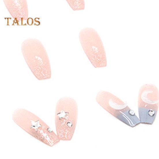 1 Set künstlicher Nagel, leicht zu entfernen, DIY, verblasst nicht, atemberaubend, einfach anzuwenden, künstlicher Nagelflicken zum Aufdrücken, Nagelstudio-Zubehör