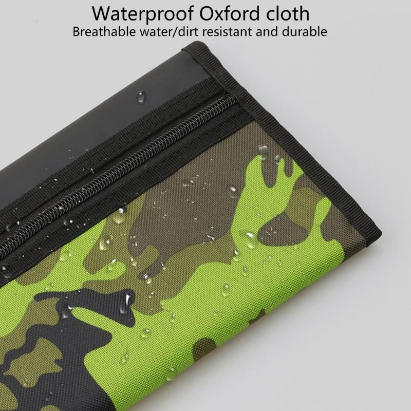 Torba na sprzęt wędkarski Portfel do przechowywania przynęt wędkarskich Karabińczyk Wodoodporna torba na przynęty Torba na sprzęt z karabińczykiem Etui na miękkie przynęty