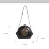 Retro Small Chain Messenger Bag for Women Crossbody Shoulder Bags Fashion Satchel Shell Bag