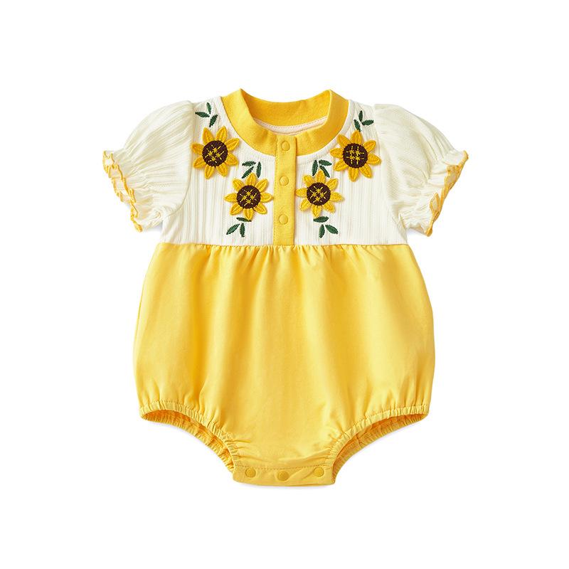 Sommer 2025 Baby Mädchen Prinzessin Strampler: Stilvoller & Leichter Body