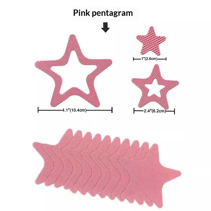 Star Pattern Non Slip Bathtub Stickers Waterproof Self Adhesive Removable Decals for Bathroom Shower Toilet Anti Fall