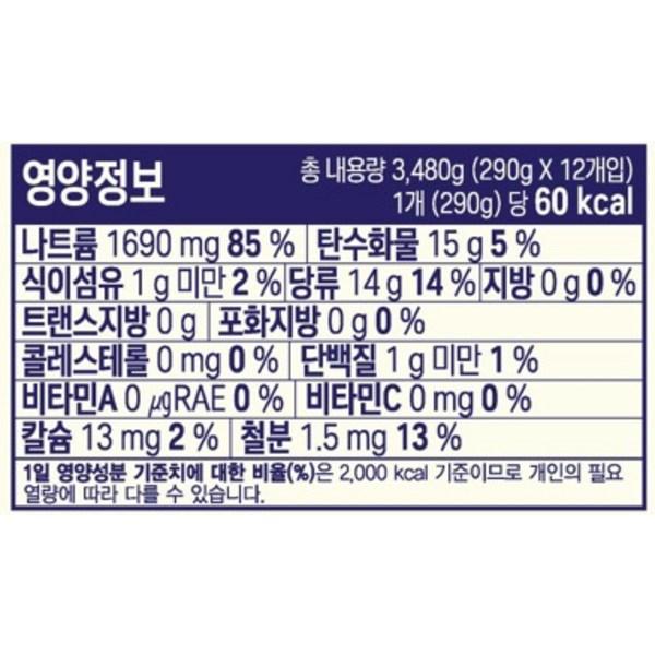 Pulmuone Neat Cold Noodle Broth 12p, 3.48kg, 2 Pieces, Korean Convenience Food