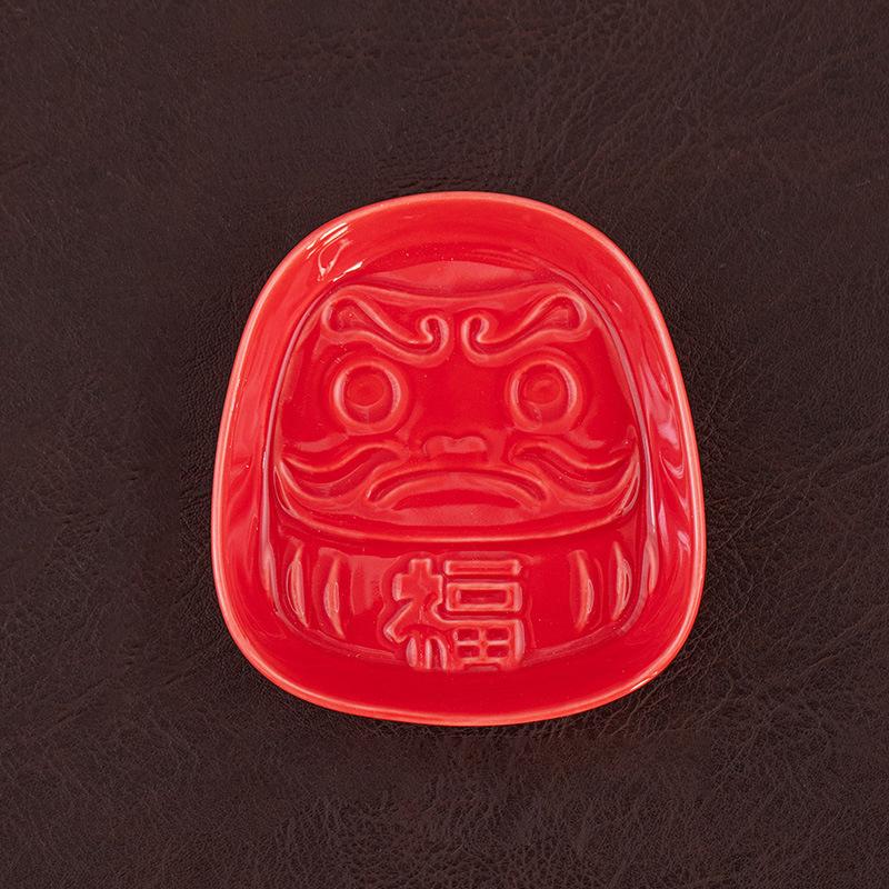 

Японська Керамічна Тарілка для Соусу Дарума, Тарілка для Приправ, Маленька Тарілка, Підставка для Конусних Пахощів, Підставка для Пальника Конусних Пахощів, Домашній Декор для Столу A2