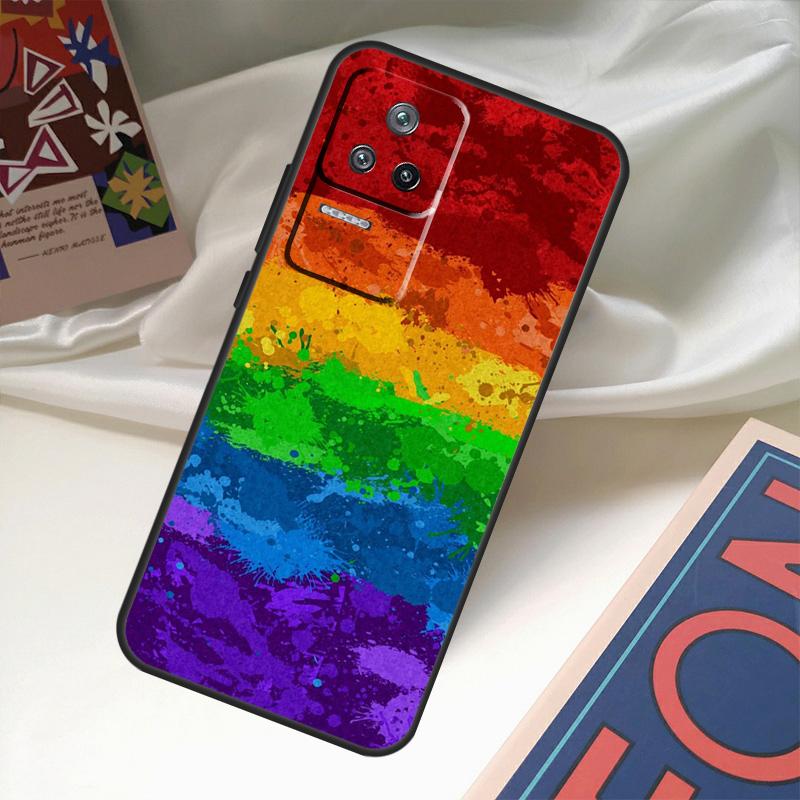 Gay Lesbian LGBT Rainbow Pride Case For Xiaomi 14 13 Ultra 12 Lite 11T 12T 13T Pro POCO M6 X3 X5 X6 Pro F3 F5 M5s Cover