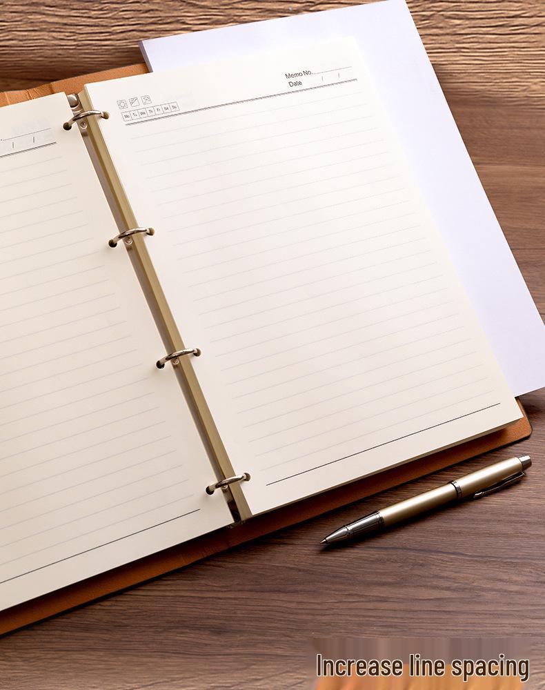A4 Loose-Leaf Removable Notebook - 2026 New Model Business B5 Diary, Custom Made