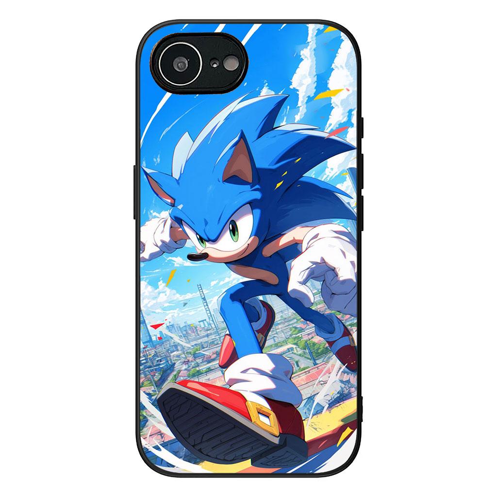 for Samsung Galaxy A36 A17 A26 A07 A35 A54 A53 A13 A33 A34 S8 S9 S20 S21 FE S10 Plus Case S-Sonics Movie S-Shadows Hedgehog