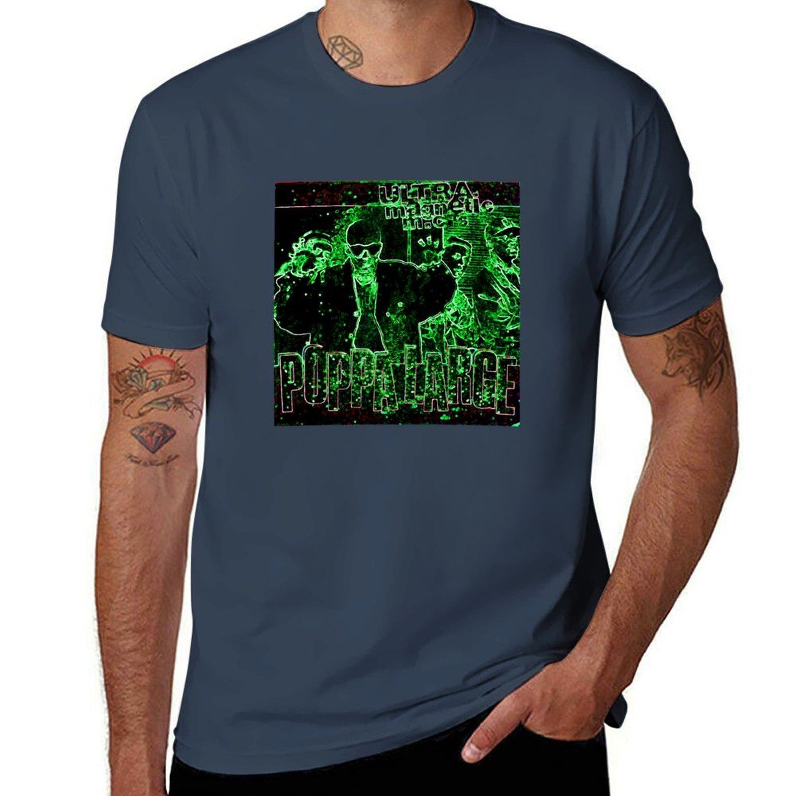 

Poppa Large Ultramagnetic MCs TShirt Basic Short Sleeve TShirt for Men S
