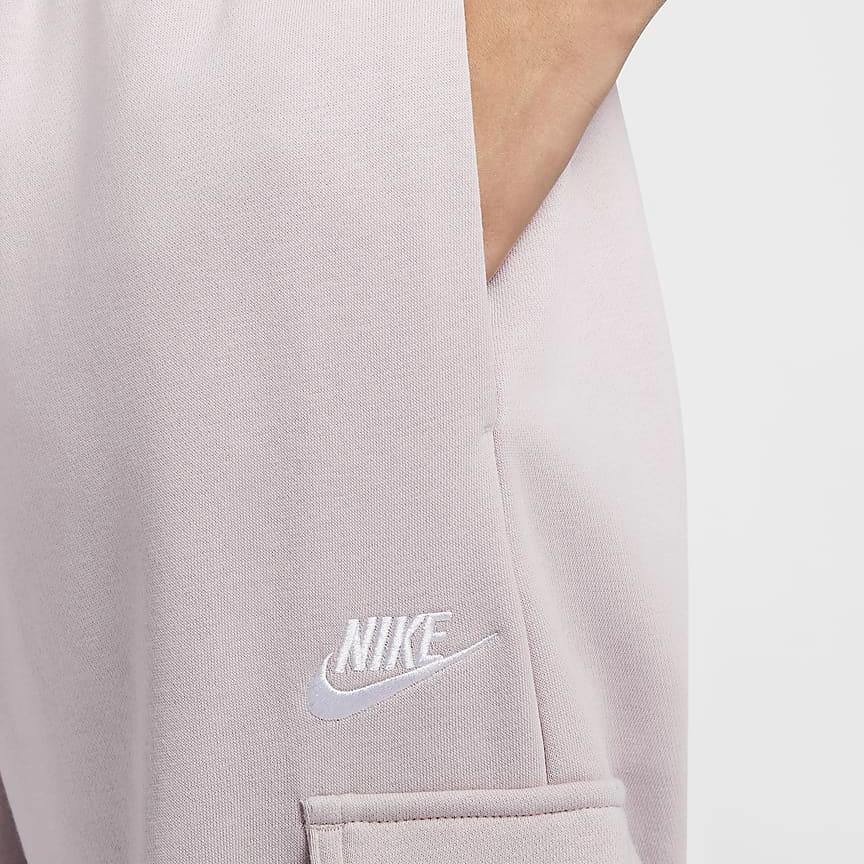 Nike Sportswear Club Fleece Mid Rise Oversize Workwear Fleece Lined Lace Up Comfortable Thermal Knitted Sweatpants DQ5197-019