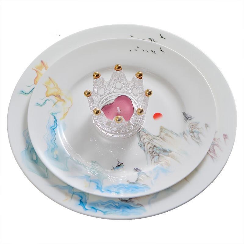 Northern Scenery Bone China Dinnerware Set
