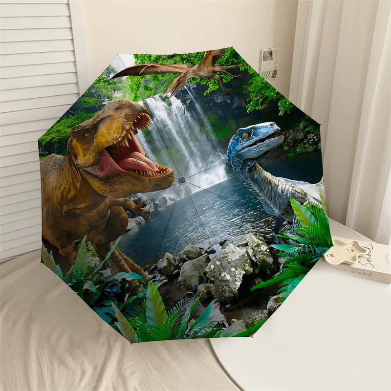 

1PC dinosaur pterodactyl Umbrella-8-Rib Reinforced, Automatic Open, Lightweight & Durable, Cute Fashion Accessory for Outdoor-T137