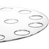 Hacaroa Acrylic Ice Cream Cone Holder, 24 Holes Waffle Sushi Hand Roll Stand Double Layer Cone Display Stand, Clear Food Display Stand Rack for