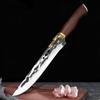 High-Carbon Steel Forged Butcher Boning Knife Kitchen Meat Cleaver Handmade Fishing Knives with Wood Handle