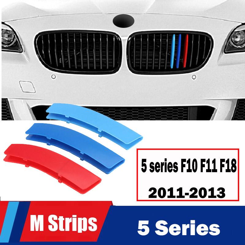 MLKK4 M Power Front Grille Trim Strips For BMW X1 X2 X3 X4 X5 X6 X7 F48 F49 E84 F39 F25 F26 G01 G02 F15 E70 G05 F16 E71 E72 G07 Z4 E89