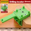 Woodworking Dowel Handheld Drill Guide and Hole Saw Tool 6/8/10mm Drill Bit For Carpentry Straight Hole Locator Clamp