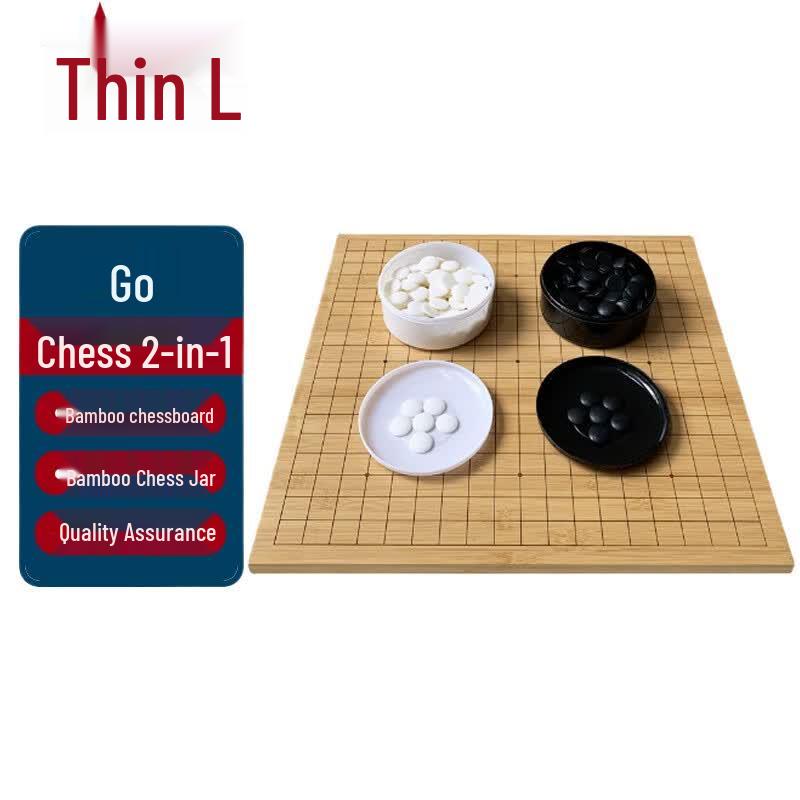 Zunlian Nan Bamboo Multi-Game Board Set