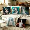 Saya No Uta The S-Song of S-Saya  Double-Sided Printed Cushion Cover Bedroom Bedside Sofa Pillow Case