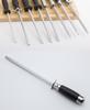 Stainless Steel Knife Sharpening Steel with Handle - Kitchen Tool for Blade Maintenance