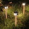 TG60448 Solar lamp, LED garden lamp, transparent, solar post with sensor