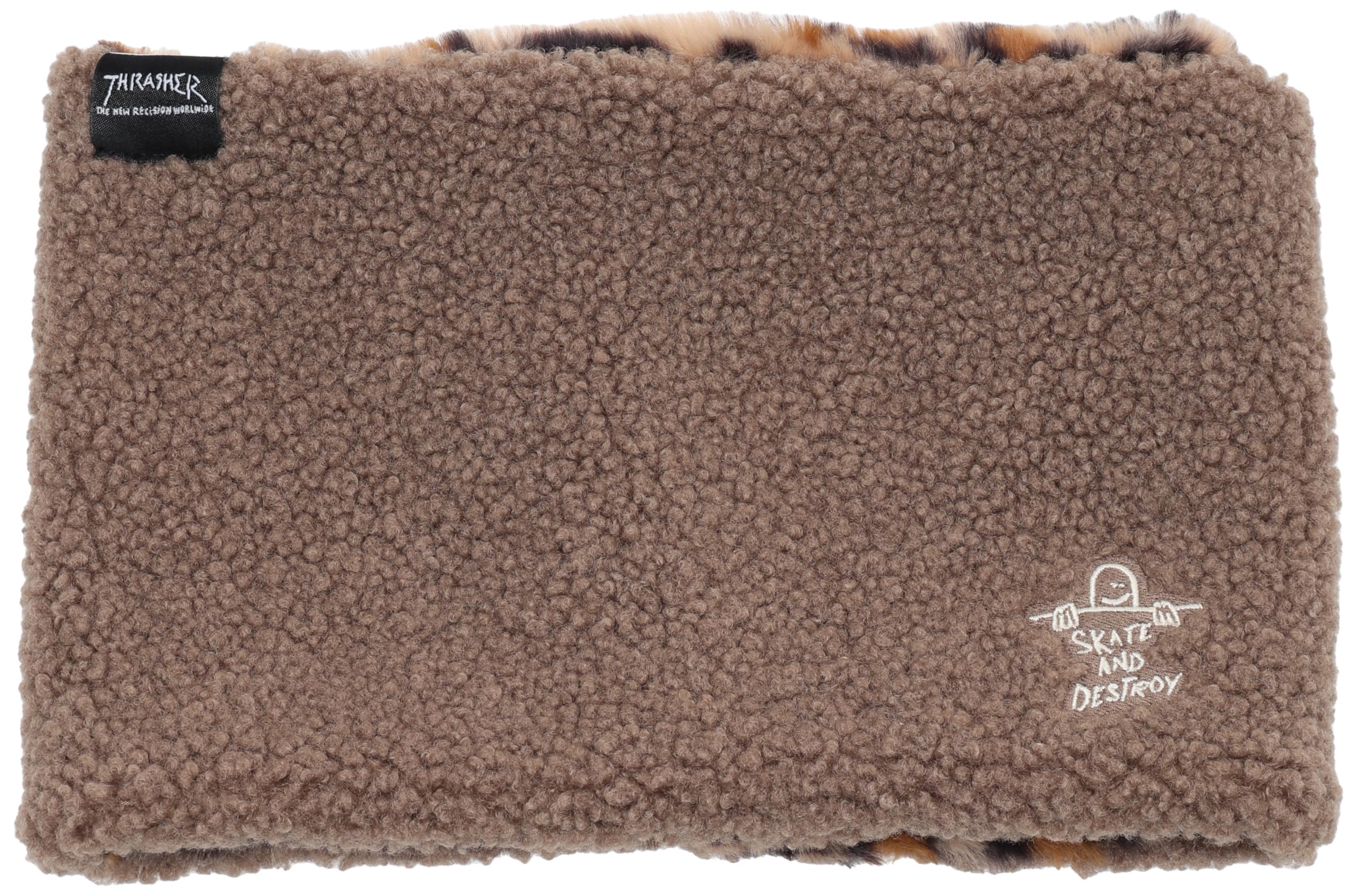 

Thrasher Reversible GONZ SAD Neck Warmer Boa x Leopard Print Reversible Neck Cold GRAGE FR Kids (24TH-K54K / Warmer) - Weather,