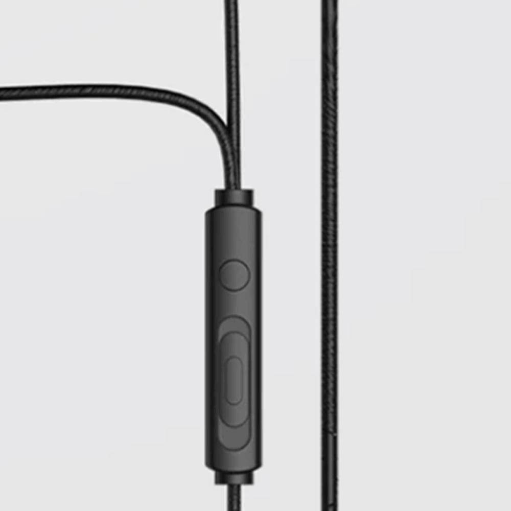 Wire Control Wired Earphone Type C Wired Headset In Ear Earphones  Phone/tablet/laptop