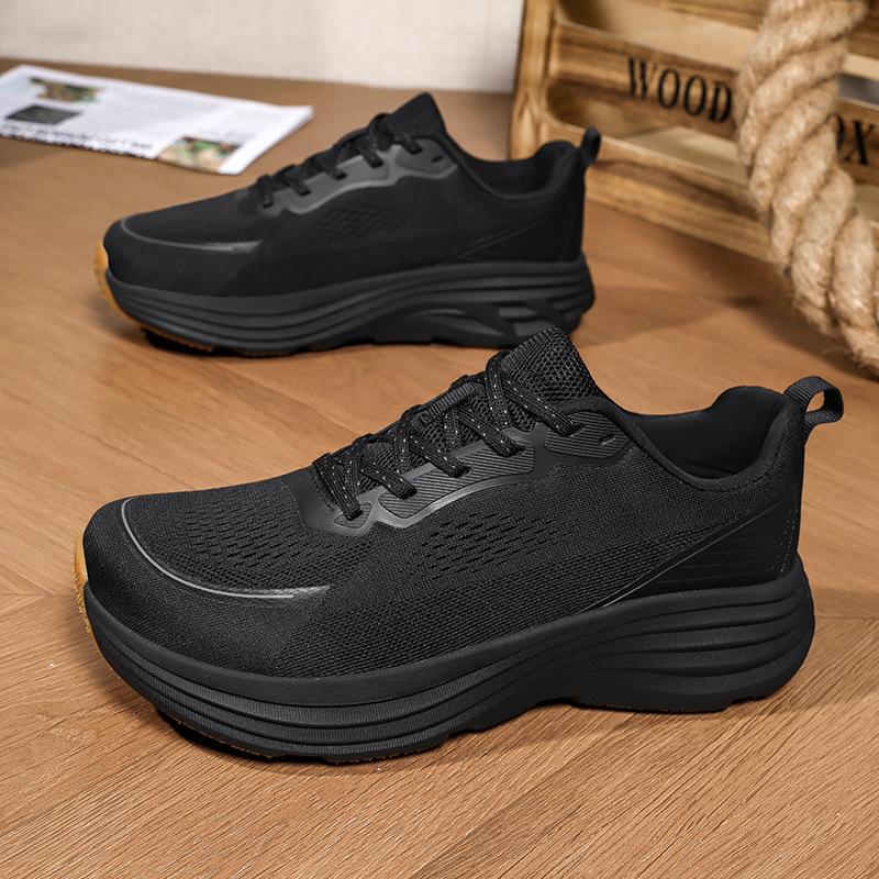 Men's Wide Fit Lightweight Mesh Running Shoes with Soft Sole & Shock Absorption for Spring/Autumn 2026