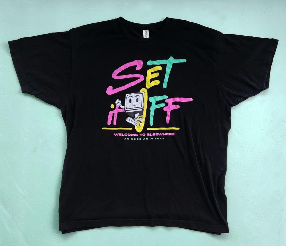 SET IT OFF Welcome To Elsewhere Shirt Unisex Concert S-5XL B202 Unisex T-Shirt M