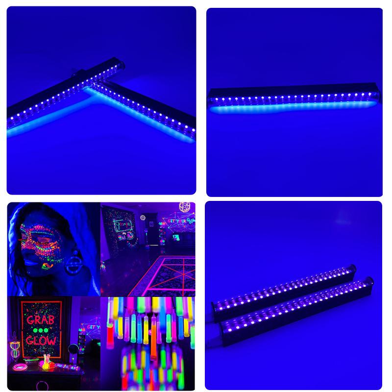 Blacklight UV LED Tube for Stage, KTV, Fluorescence & Curing