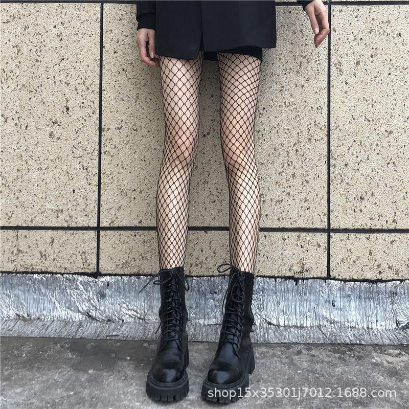 Damen Sexy Netzstrumpfhose Strümpfe Strumpfhose Schleifen Transparent Gothic Party Club Weiß Schwarz Damen Netzsocken Dessous One Size