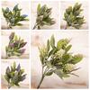 Anti-fade 6 Colors Great Eco-friendly Faux Greenery Flower Decor Simulation Flower