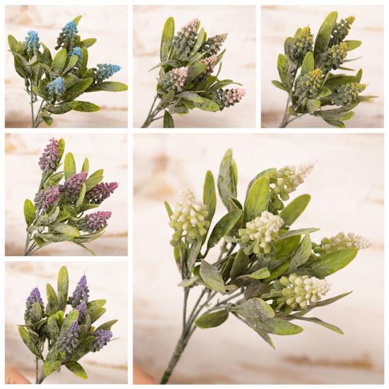 Anti-fade 6 Colors Great Eco-friendly Faux Greenery Flower Decor Simulation Flower