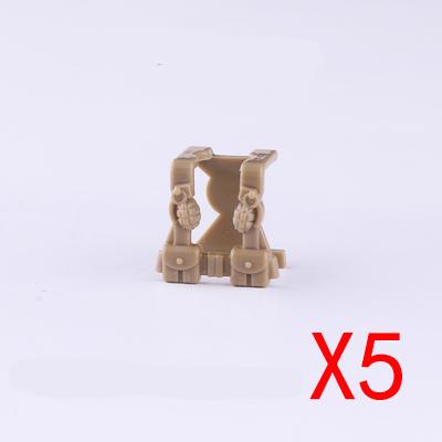 Building Blocks Soldier Figures Equipments Accessories Gifts Toys MOC USA Army Bulletproof Armored Vest Mini Bricks Toy DIY R28