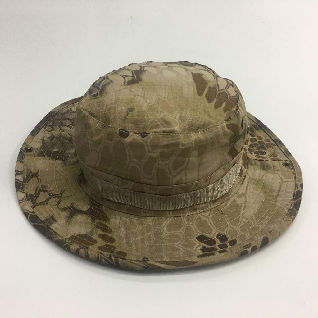 CS Camouflage Boonie Hat: Sun Protection for Fishing, Hiking, and Outdoor Activities
