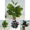 Faux Green Tree With 26 Leaves For House Decor And Photography Scene Creation