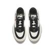 Anta Casual Simple Height Increasing Lightweight Low Top Skate Shoes Men Sneakers Black White 912438011-2