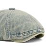 Vintage Denim Beret Autumn Newsboy Cap Men's British Forward Cap