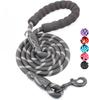 Pet Products Dog Reflective Leash Multi-color Strong Nylon Round Rope Large and Medium-sized Dog Leash Comfortable Padded Handle
