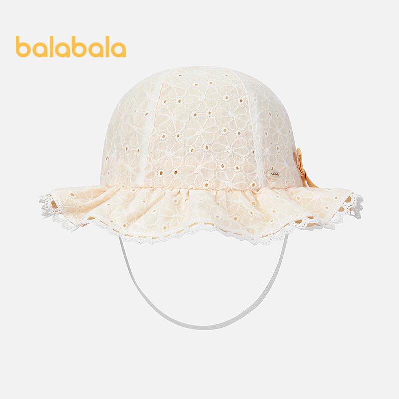 Balabala Детская кружевная мягкая шляпа 80