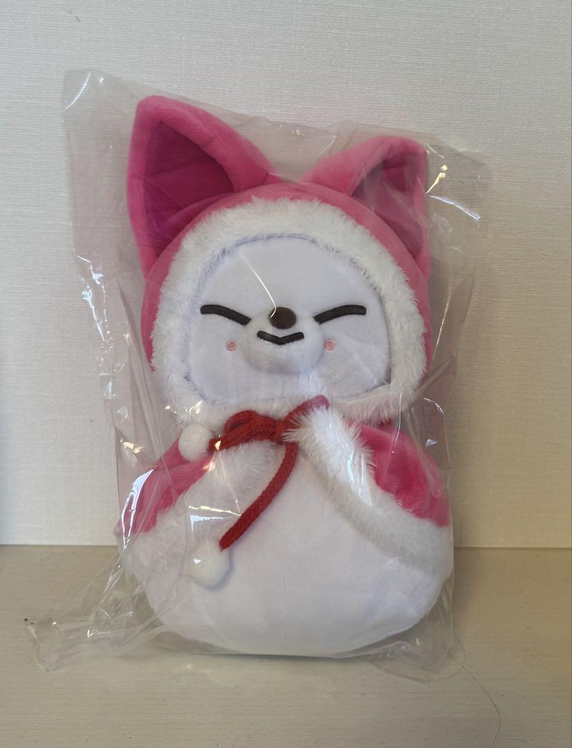 

[USED] StrayKids SKZOO Foxxy Snowman Plush Toy I.N