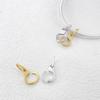 Silver S925 Heart Series Charm Gold Love Star Beads Double Dangle Charm Be Love Heart Charm for Women Diy Jewelry Gifts
