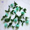 24m Silk Long Rose Fake Flower Ivy Vine Leaf Garland Wedding Party Home Decor