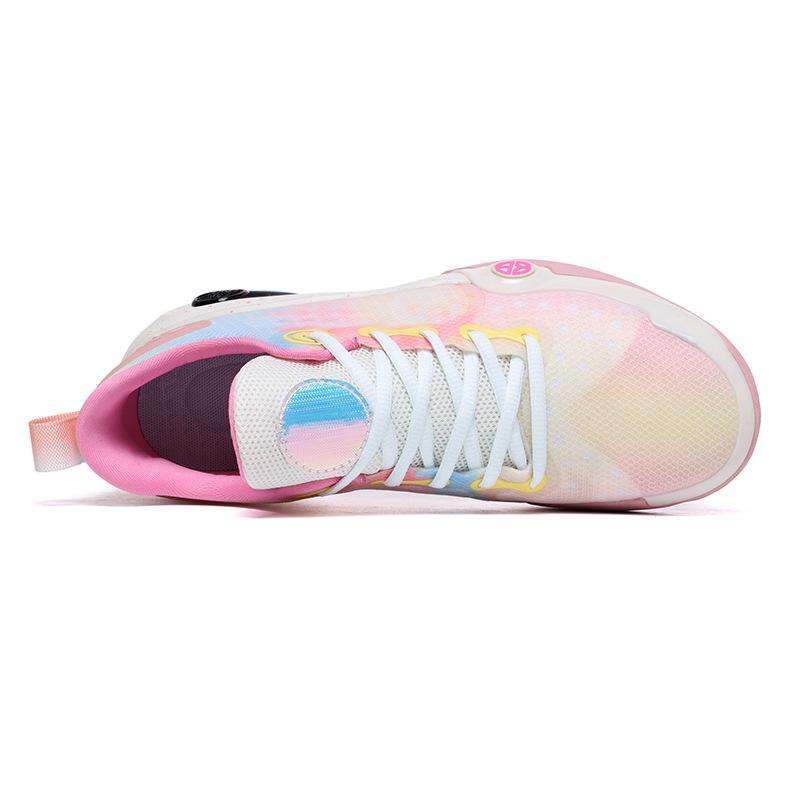 6812 Men's Women's Basketball Shoes Low Cut Mesh Surface Anti Slip MD Bottom Cushioning Couple Training Fashion Sports