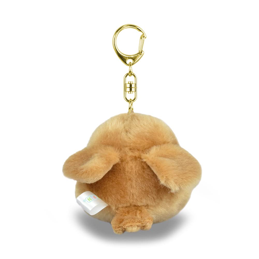 AMUFUN Fukufuku Bird Mascot Keychain Hoichi (Owl)