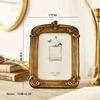 Aesthetic Vintage Photo Frame Royal Court Resin Photo Frame Imitation Embossed Picture Frame Home Ornaments
