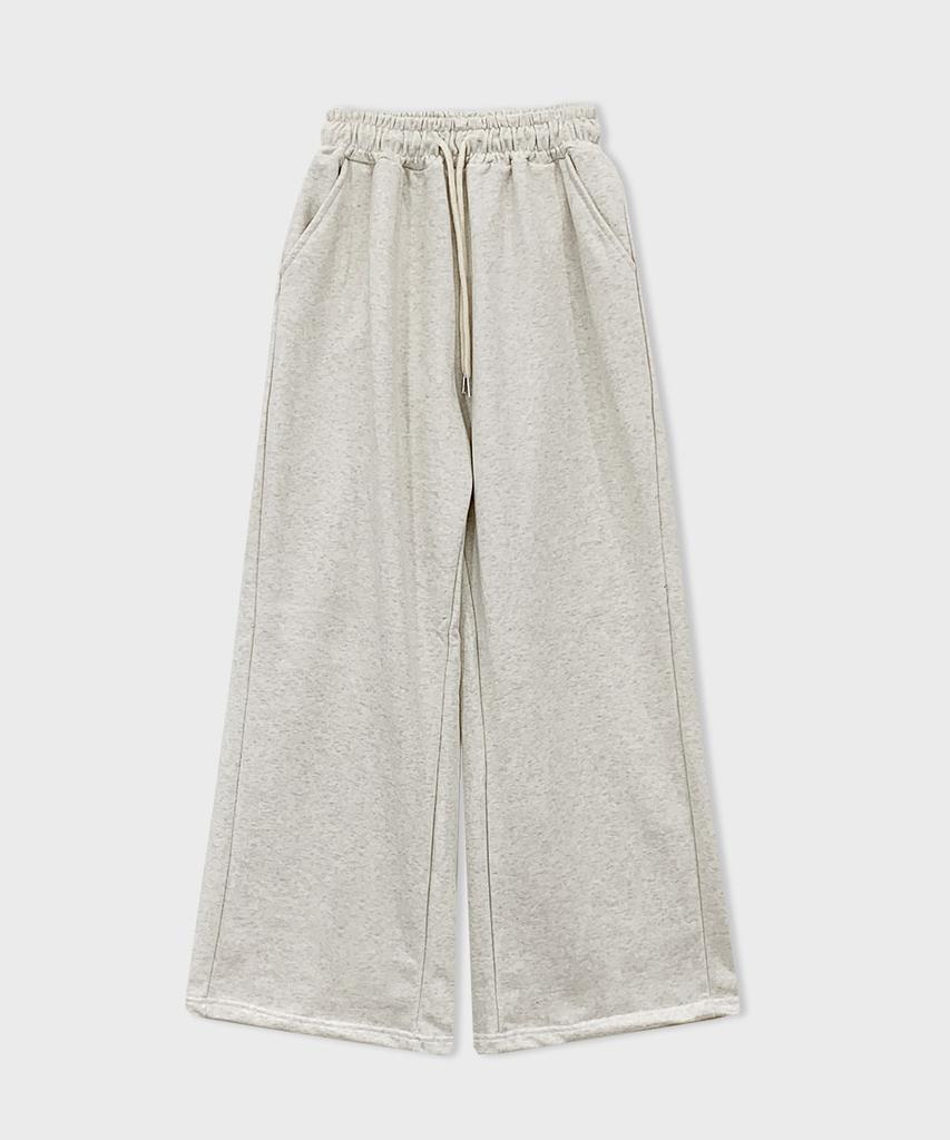 CHICKS Rowa Side Wide Pants Melange