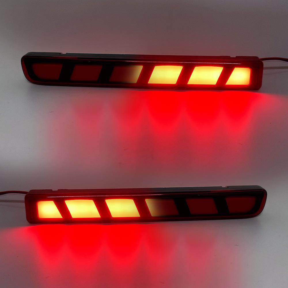 YCL Rear Bumper Light for Toyota WIGO/AGYA: Turn Signal, Streamer, Surround Light