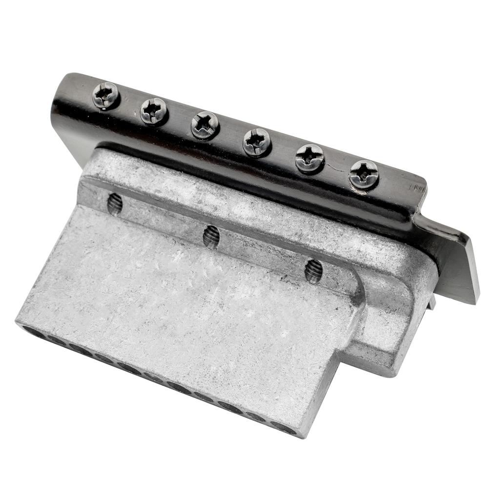 Unidad de Puente Trémolo Musiclily para Guitarras Eléctricas ST Strat Negras 10.5mm,
