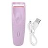 Heated Eyelash Curler Silicone Type C Charging Long Lasting Electric Eyelash Curler for Girl Cyan
